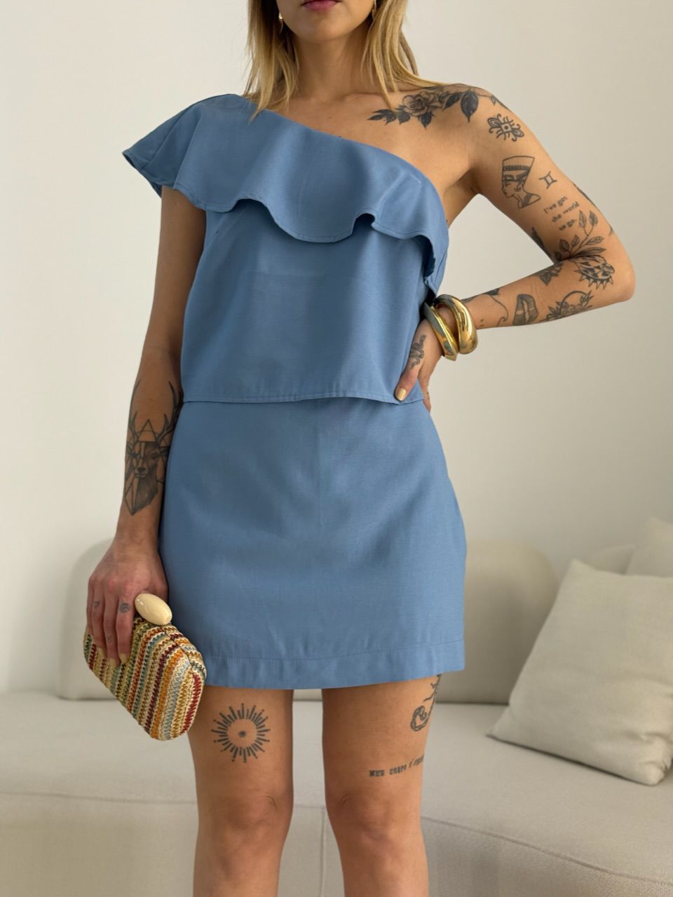 CONJUNTO TANY NULA MANGA BLUE JEANS