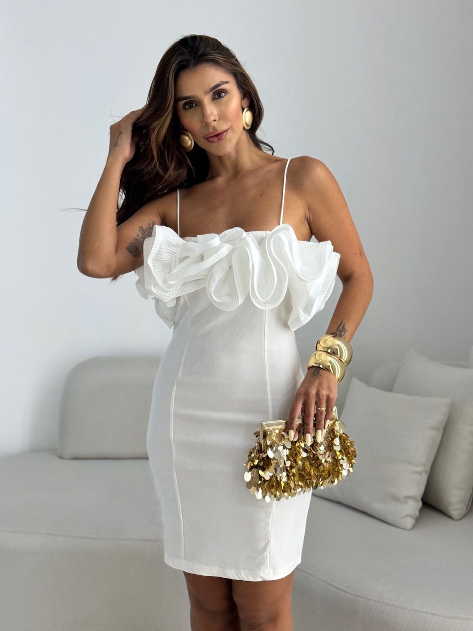 VESTIDO LINA ALÇA OFF