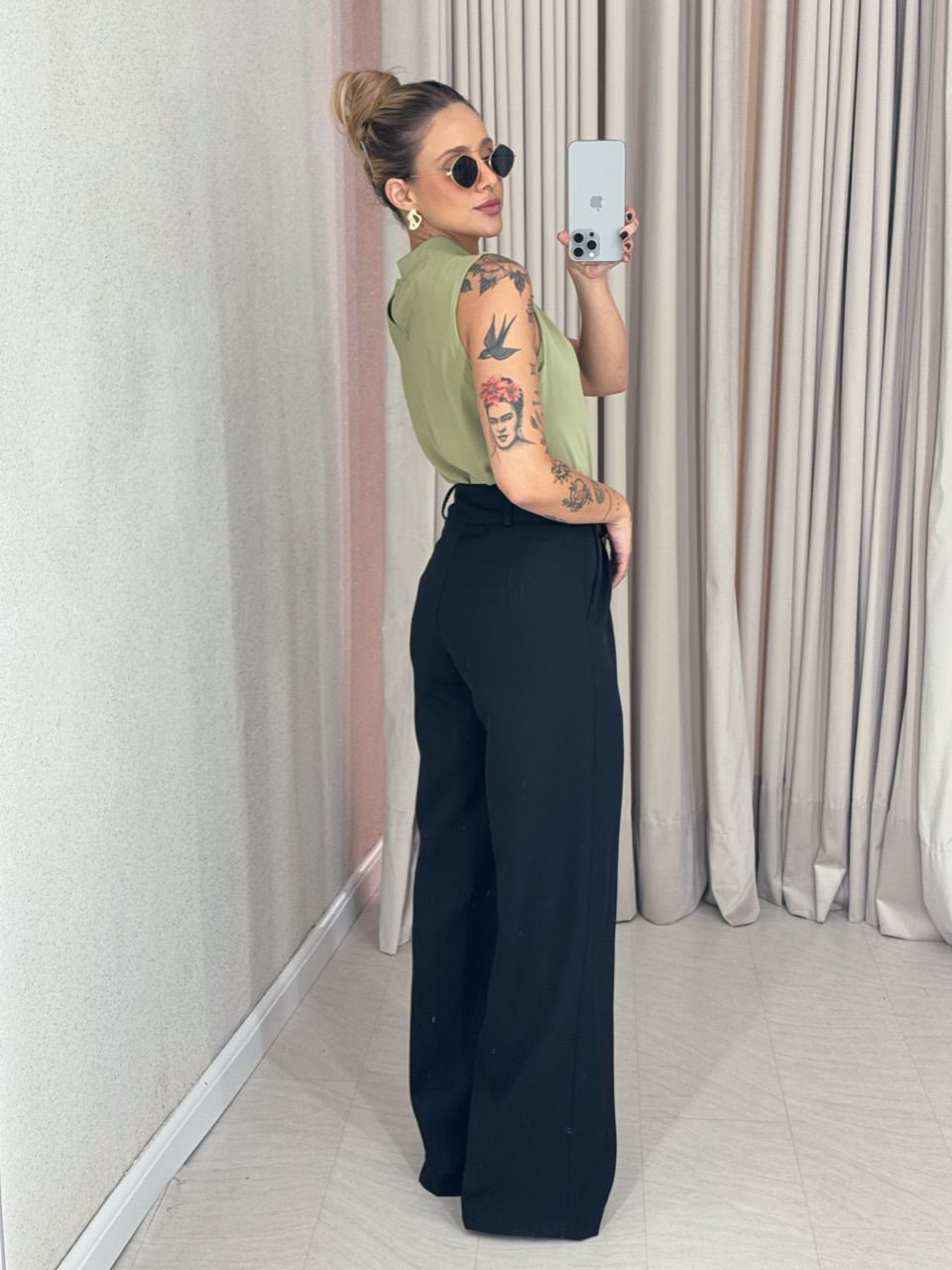 BLUSA FABRICIA CAVADA VERDE