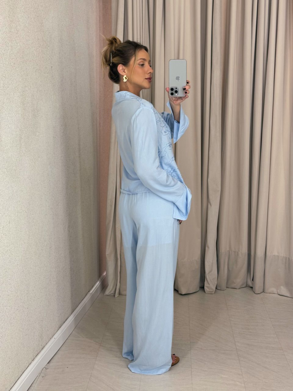 CONJUNTO AGATHA Calça azul