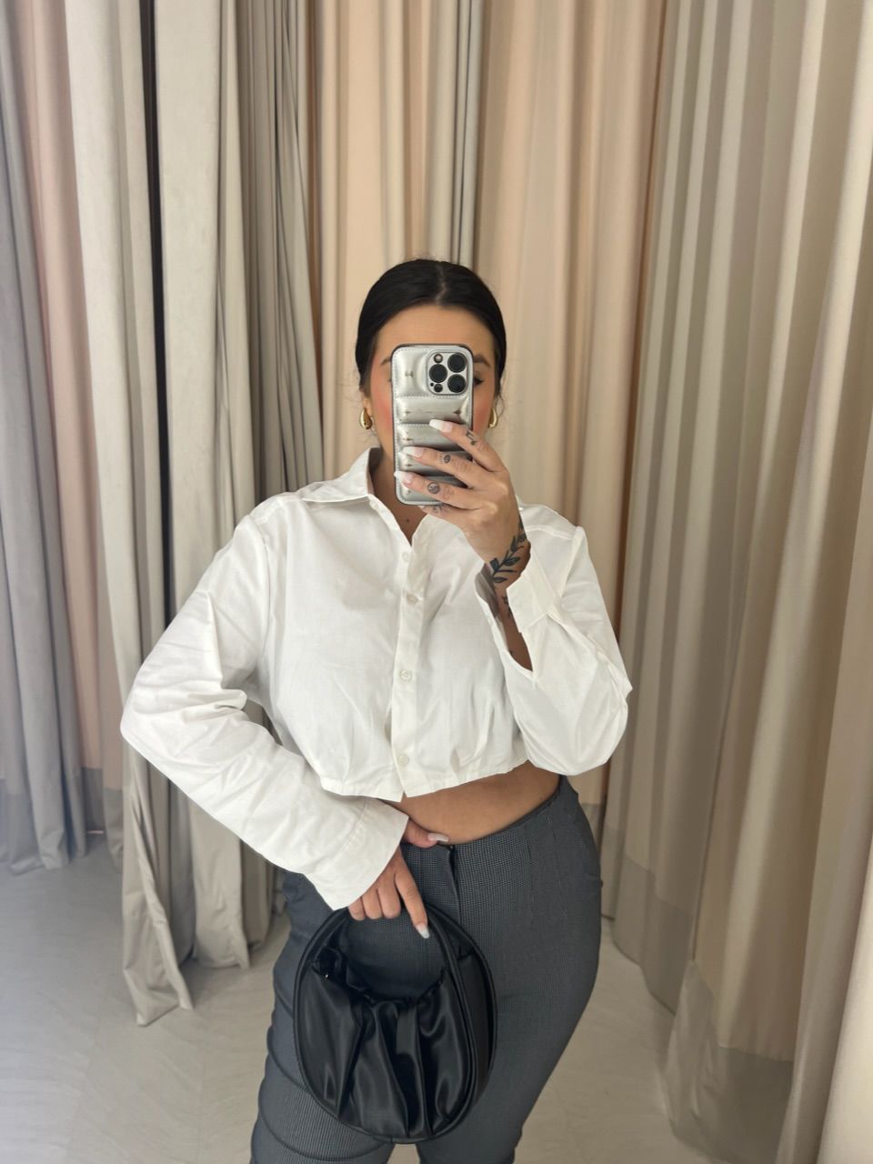 CAMISA CROPPED DANI OFF
