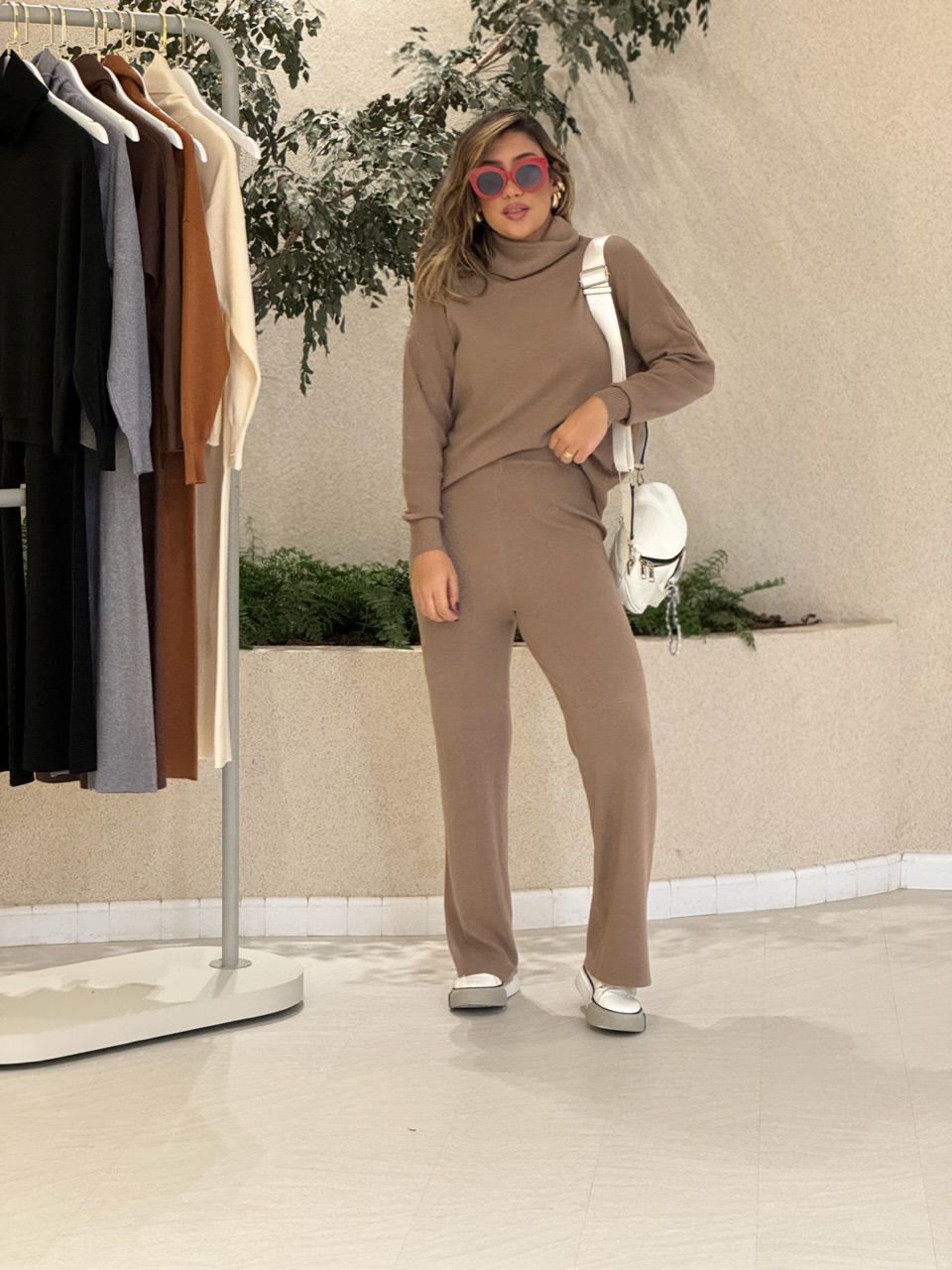 CONJUNTO MODAL GOLA ALTA CAPUCCINO 