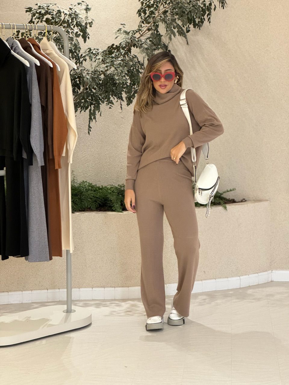 CONJUNTO MODAL GOLA ALTA CAPUCCINO 