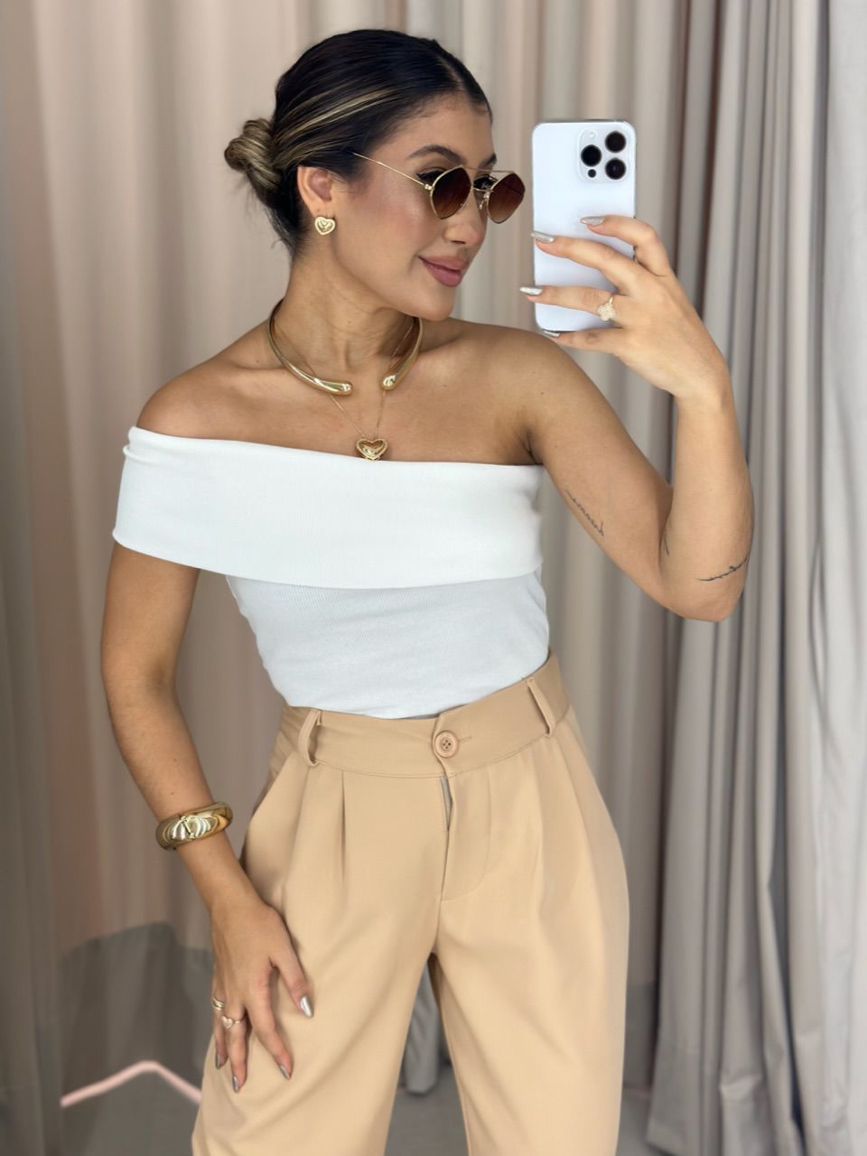 BLUSA NOEMI NULA MANGA off