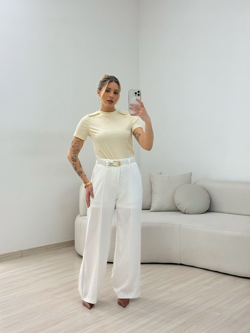 CALÇA JUSSARA CINTO OFF