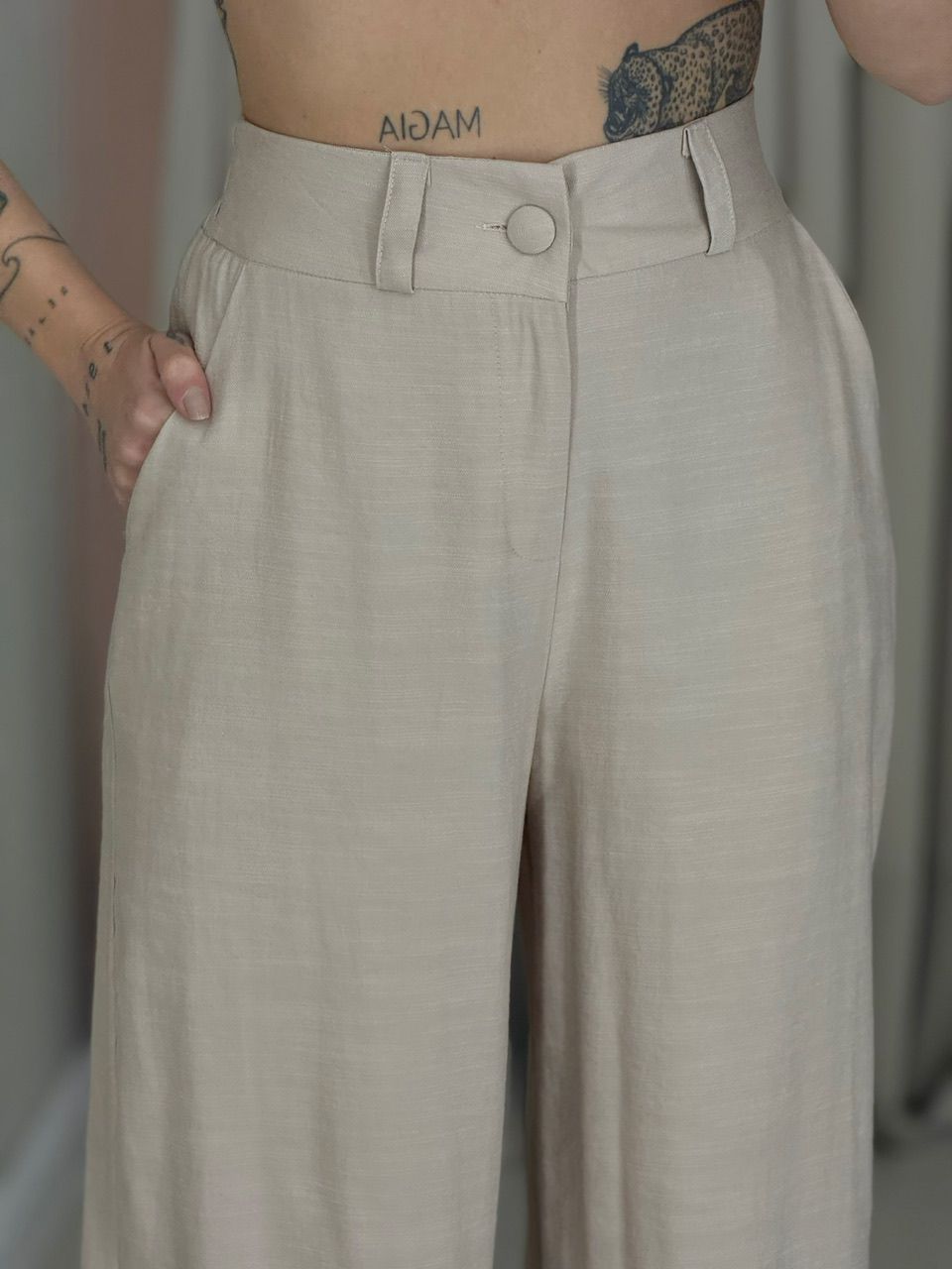 CONJUNTO MARTA CALÇA AREIA