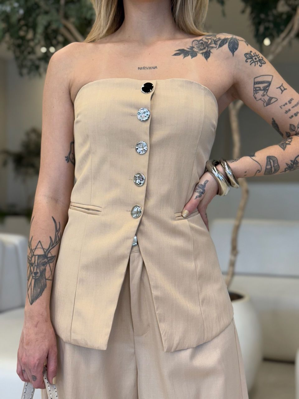CONJUNTO LUANA TOMARA QUE CAIA NUDE
