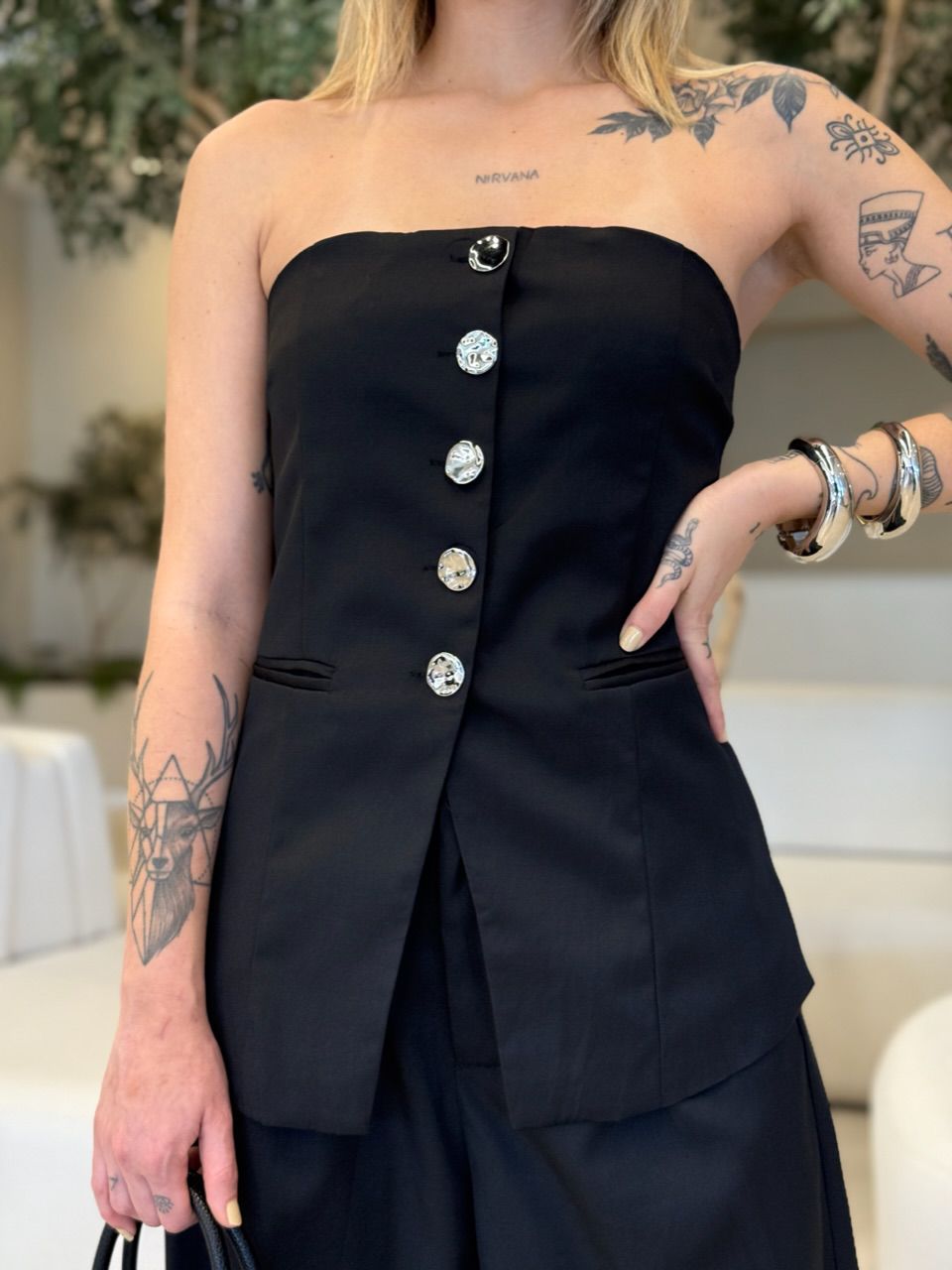 CONJUNTO LUANA TOMARA QUE CAIA PRETO