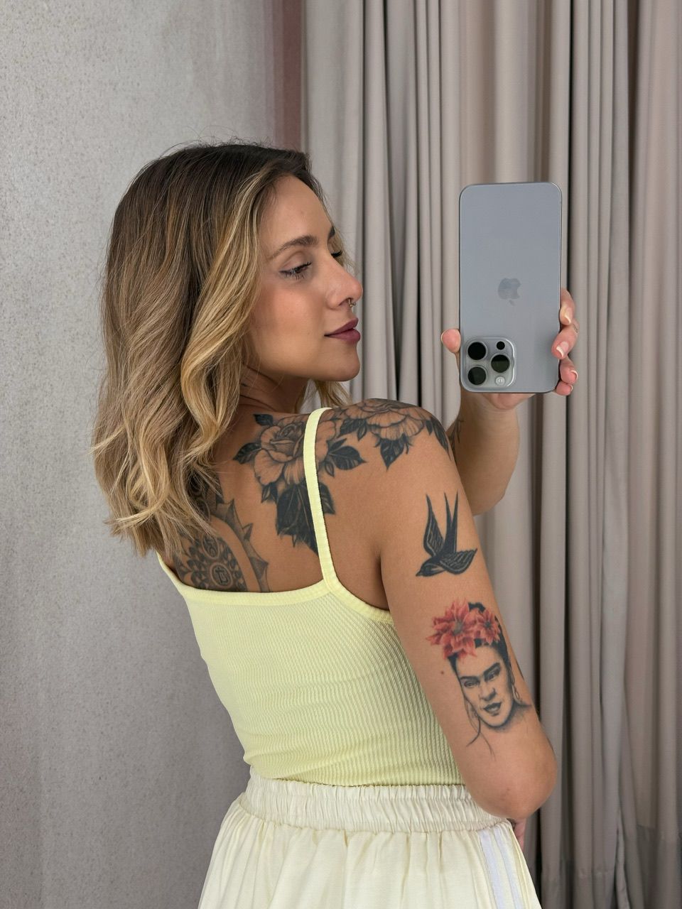 BODY LÍVIA ALÇA Amarelo