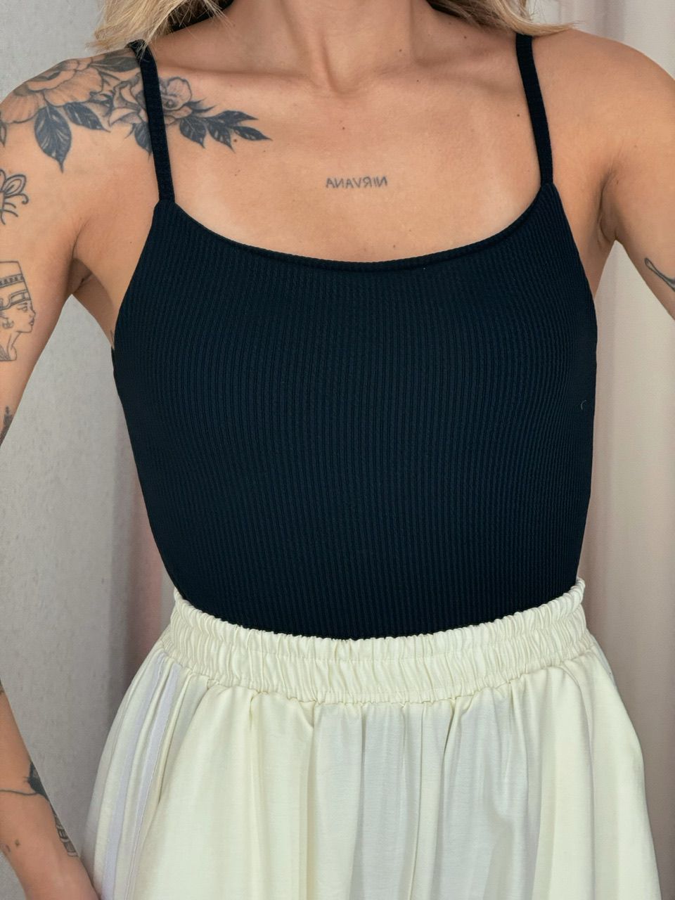 BODY LÍVIA ALÇA preto