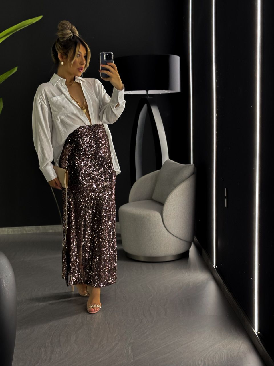 CAMISA BEATRIZ ABERTURA LATERAL OFF