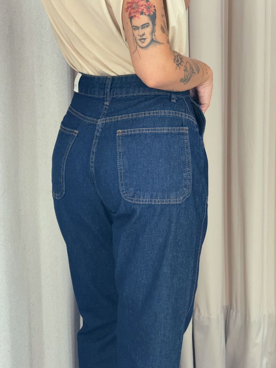CALÇA MAÍSA JEANS JEANS ESCURO