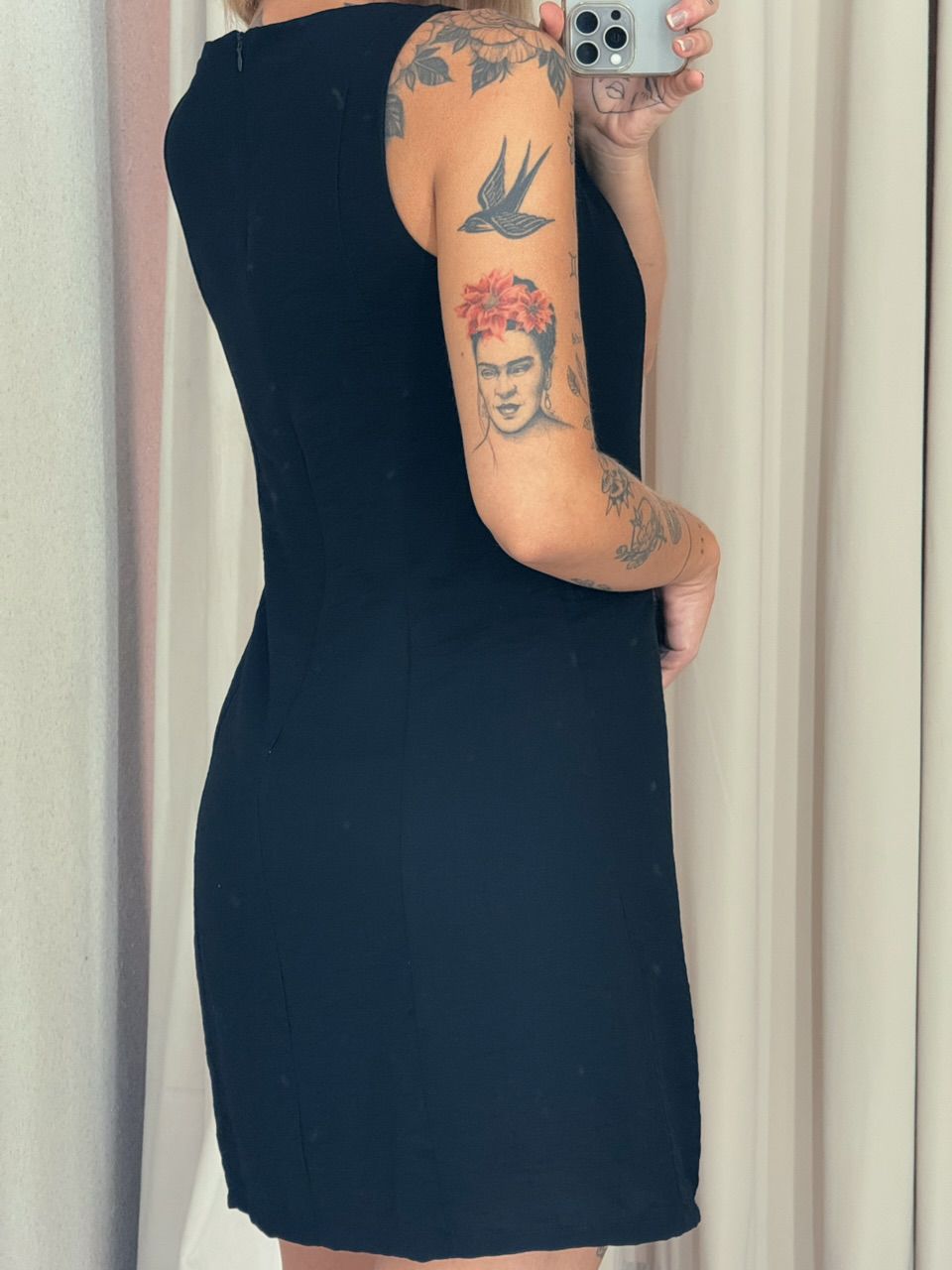VESTIDO JOANA CURTO PRETO