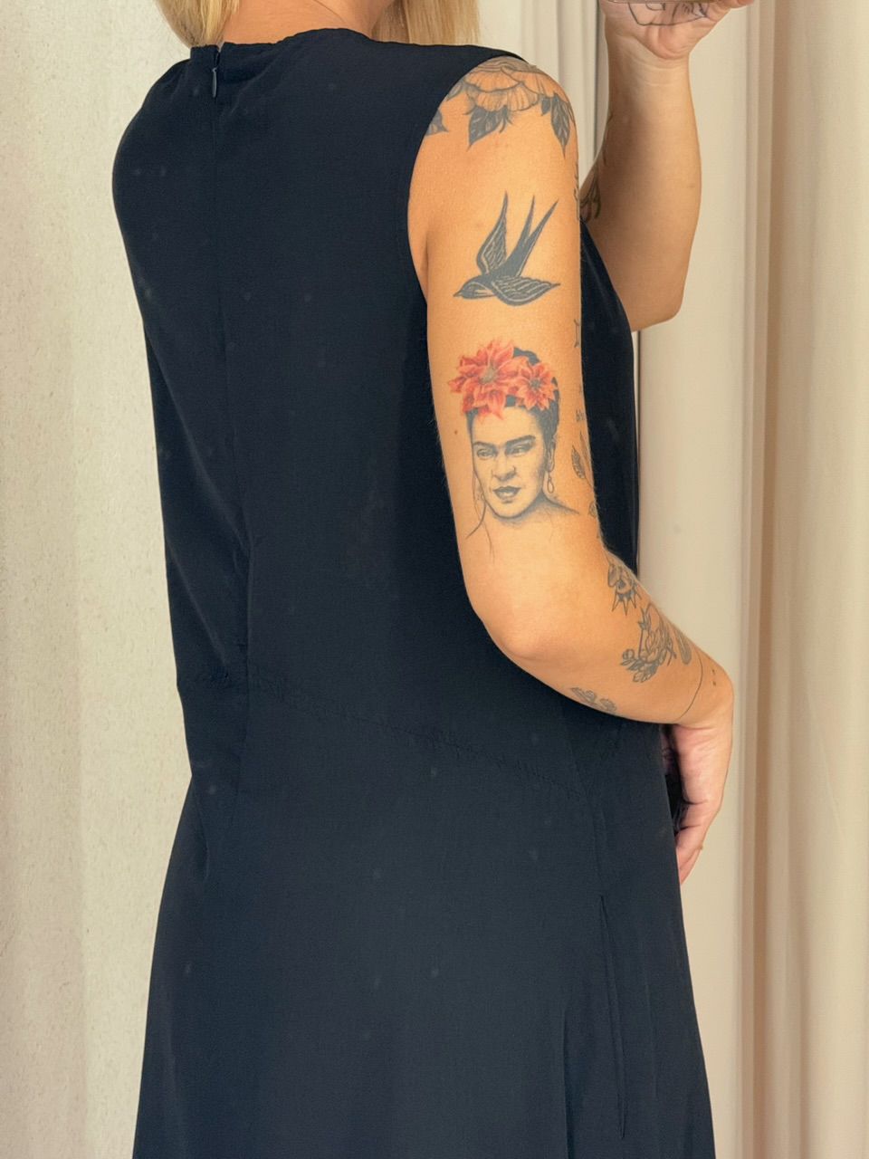 VESTIDO MARÍLIA LONGUETE PRETO