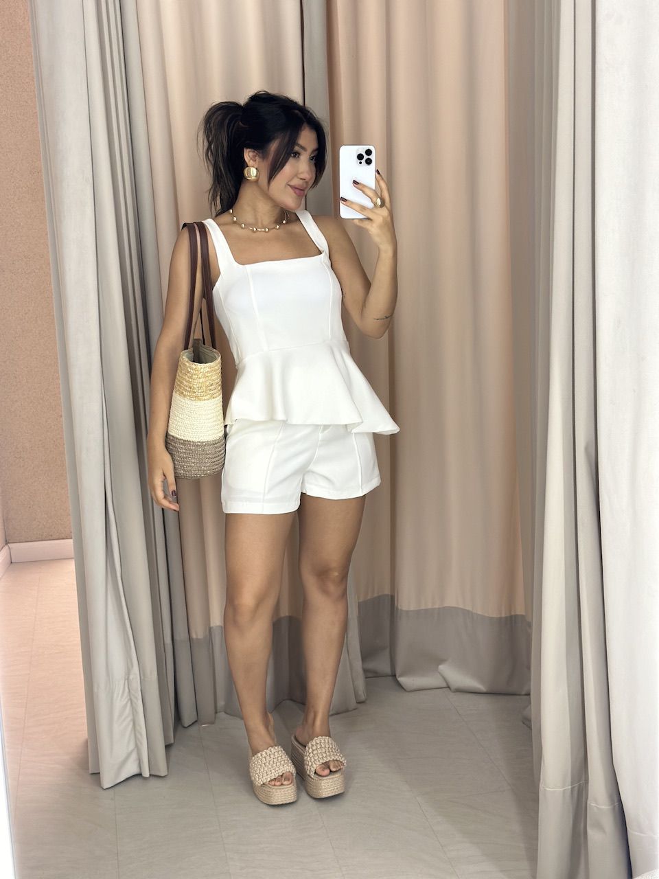 CONJUNTO DAYANA BLUSA SHORT OFF