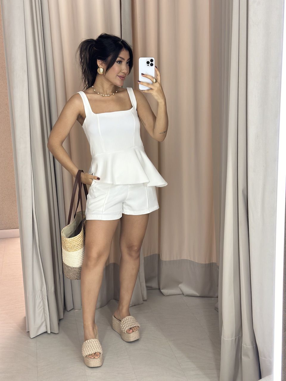 CONJUNTO DAYANA BLUSA SHORT OFF