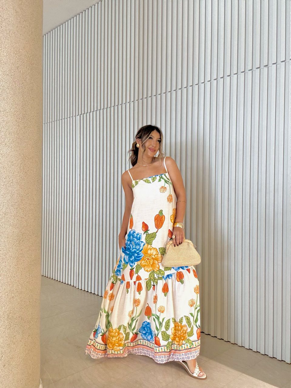 VESTIDO Sophia ESTAMPADO off - 0060910048 - CAROLLA FERRARO