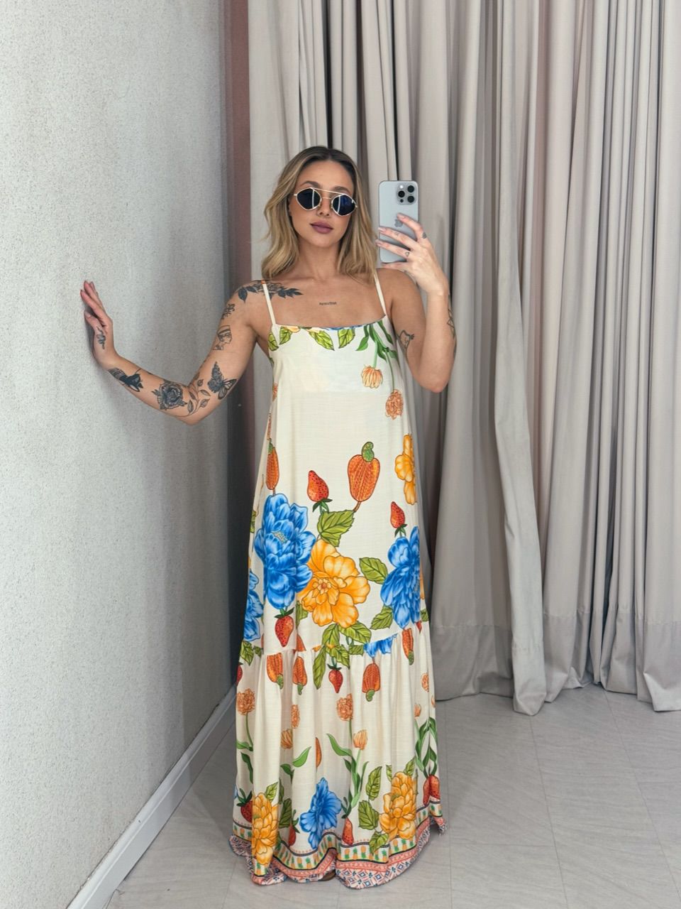 VESTIDO Sophia ESTAMPADO off