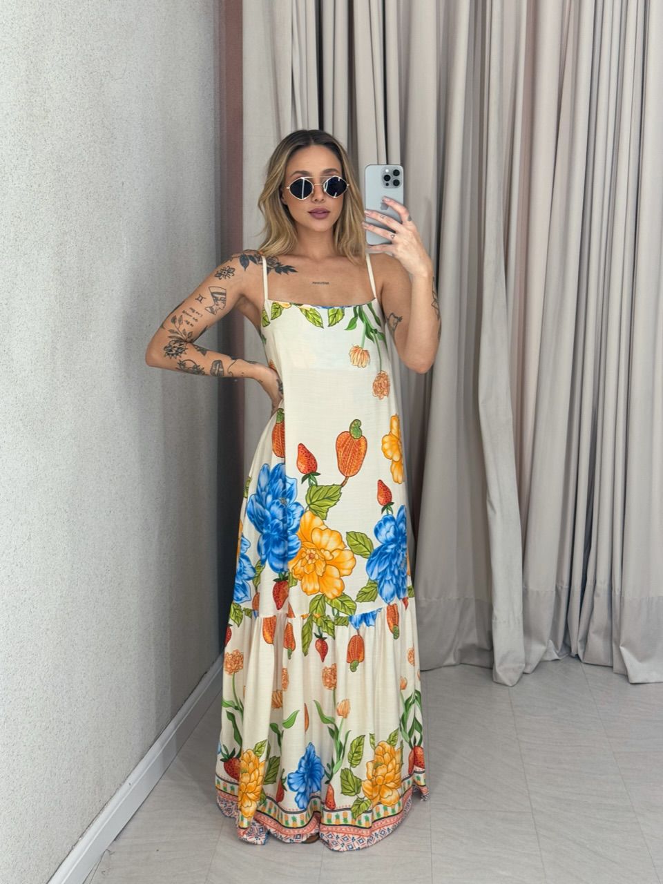 VESTIDO Sophia ESTAMPADO off
