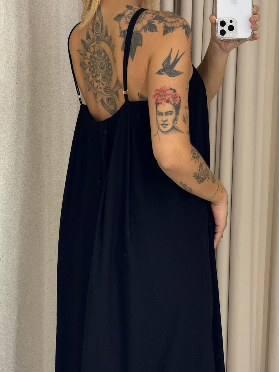 VESTIDO LUDMILA ALÇA preto