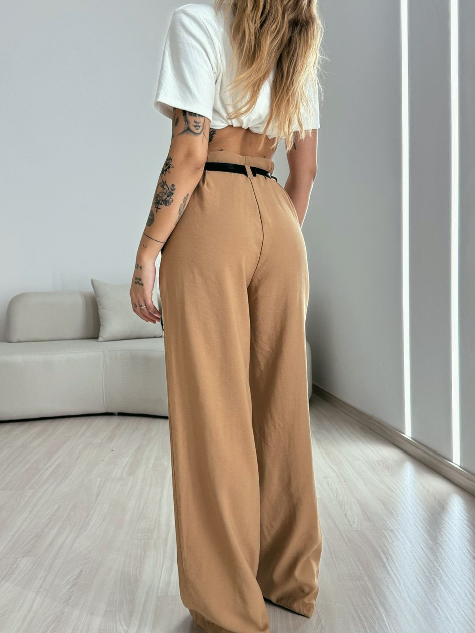 CALÇA JÚLIA PANTALONA NUDE