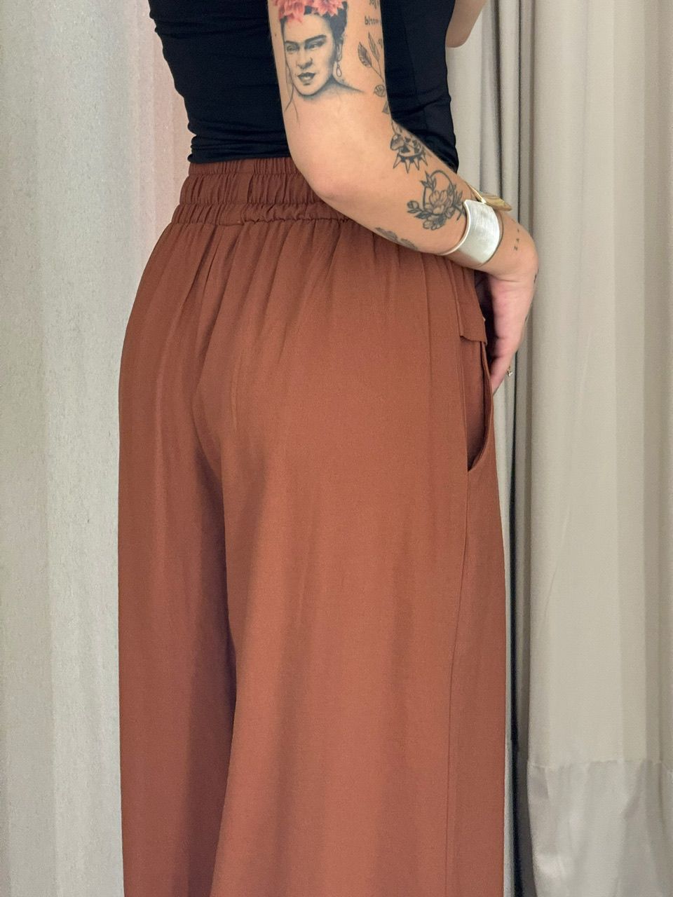 CALÇA ELLIE PANTALONA CAPUCCINO 
