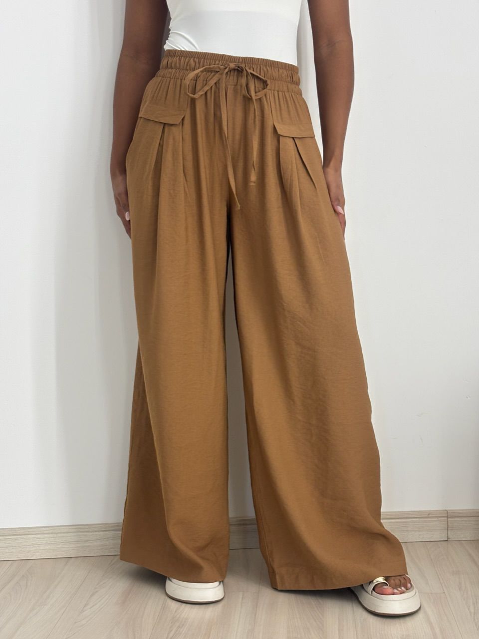 CALÇA ELLIE PANTALONA NUDE