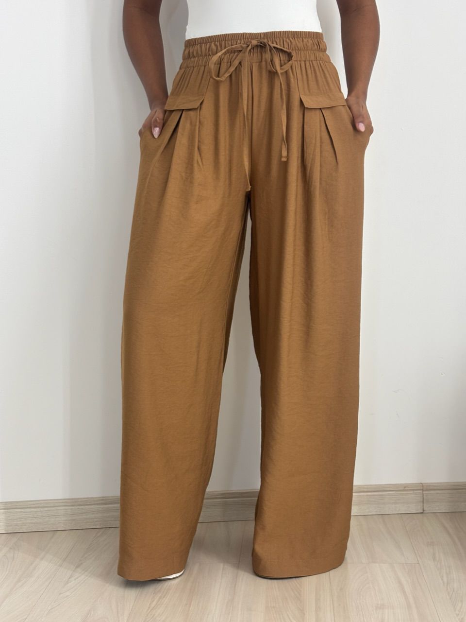 CALÇA ELLIE PANTALONA NUDE