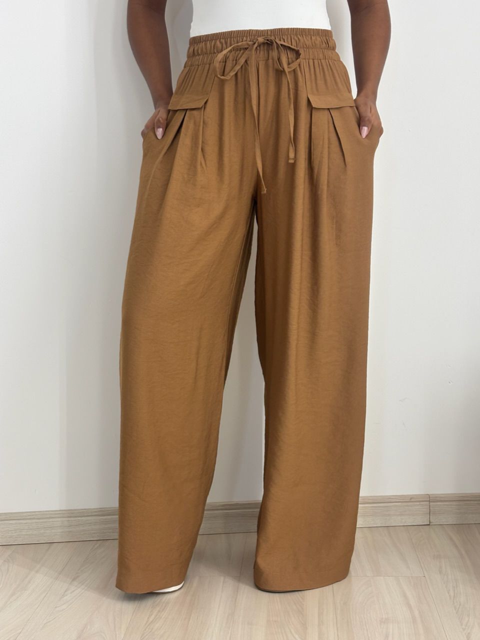 CALÇA ELLIE PANTALONA NUDE