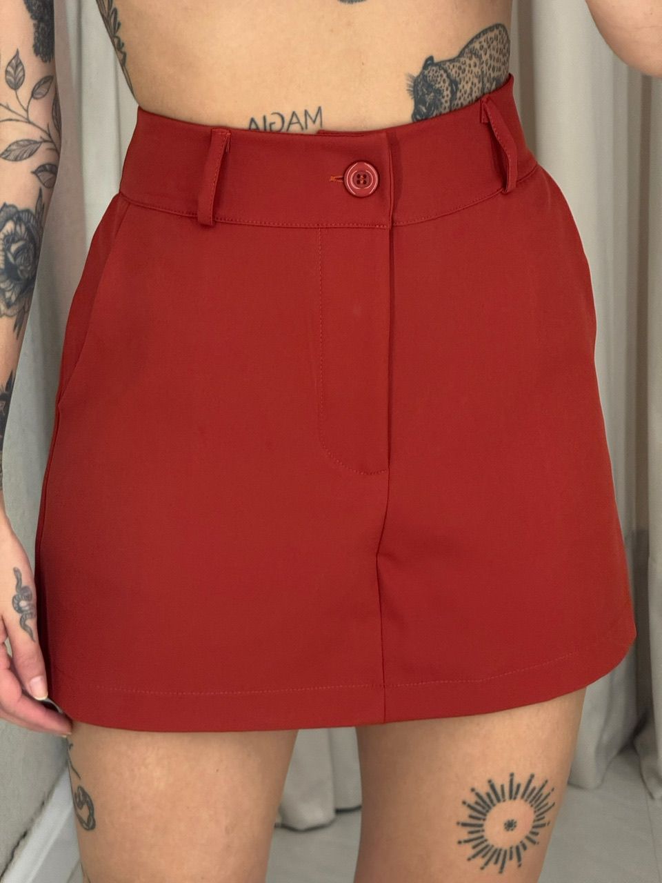 CONJUNTO IVANA SHORT SAIA TELHA
