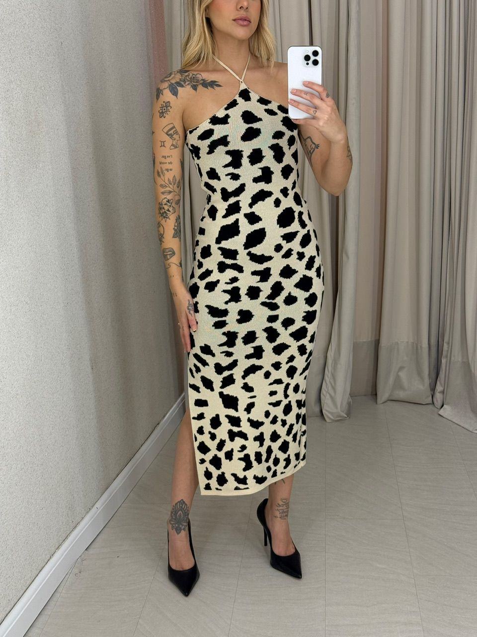 VESTIDO NICOLY TRICOT OFF