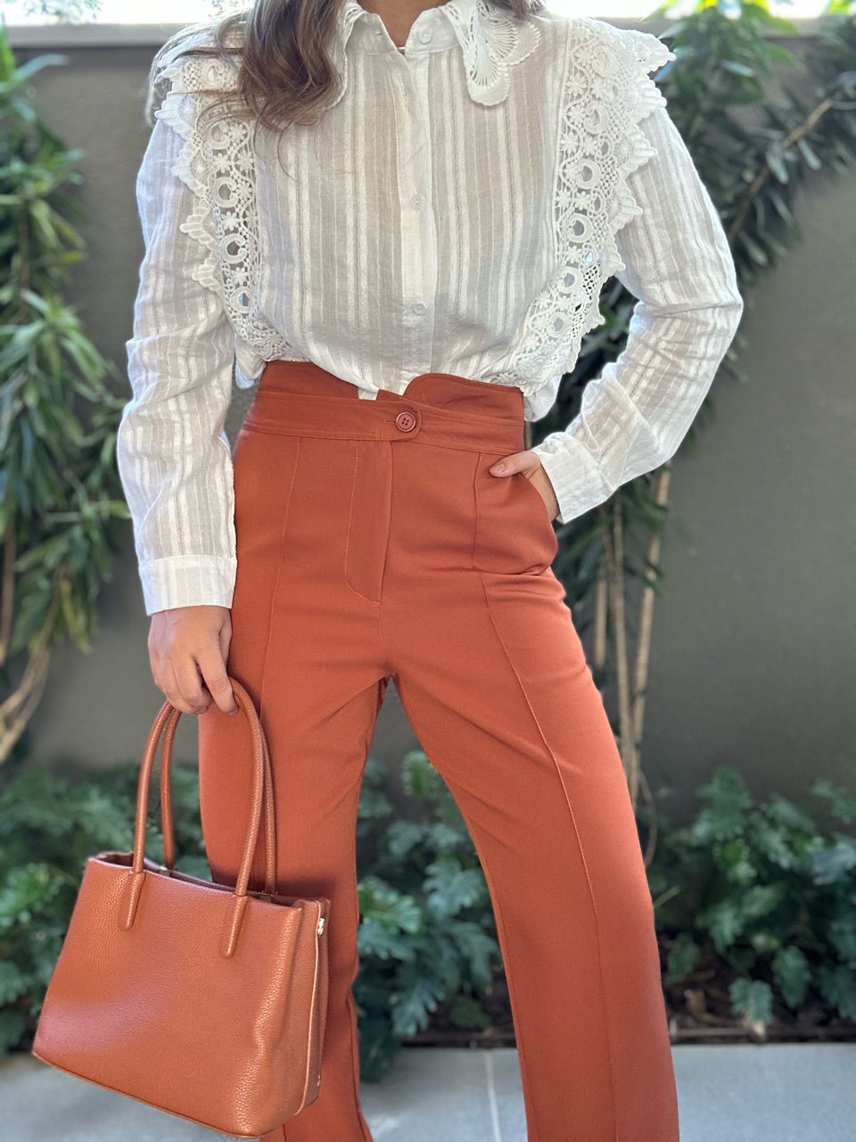 CALÇA ANDREZA SKINNY TELHA