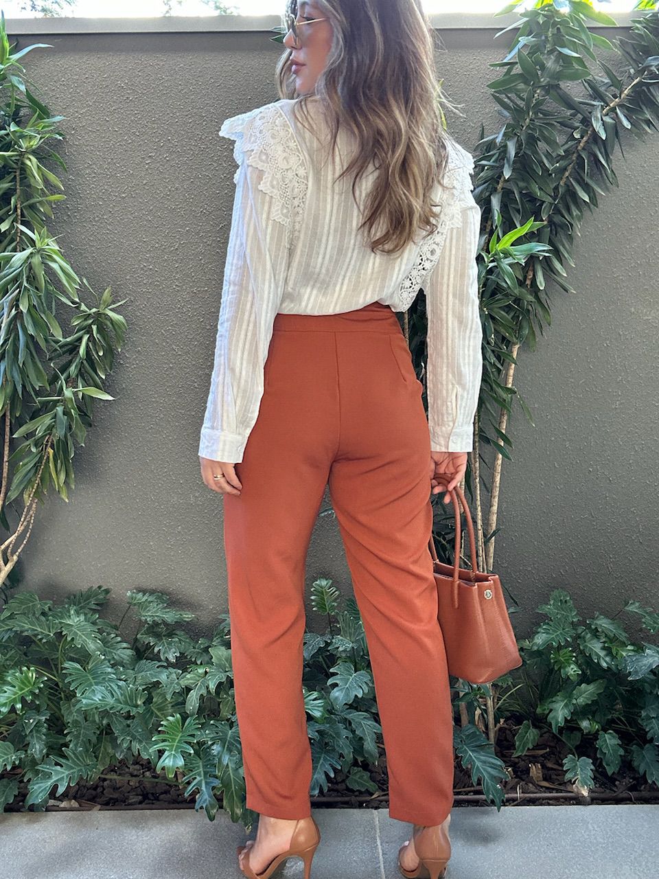 CALÇA ANDREZA SKINNY TELHA