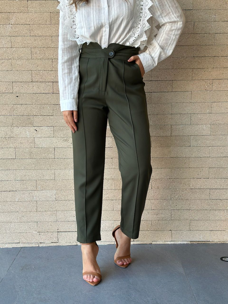CALÇA ANDREZA SKINNY MILITAR