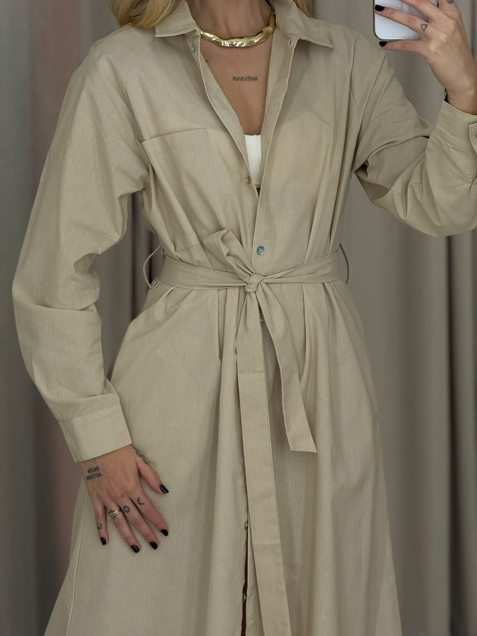 CHEMISE AYLA MAX NUDE