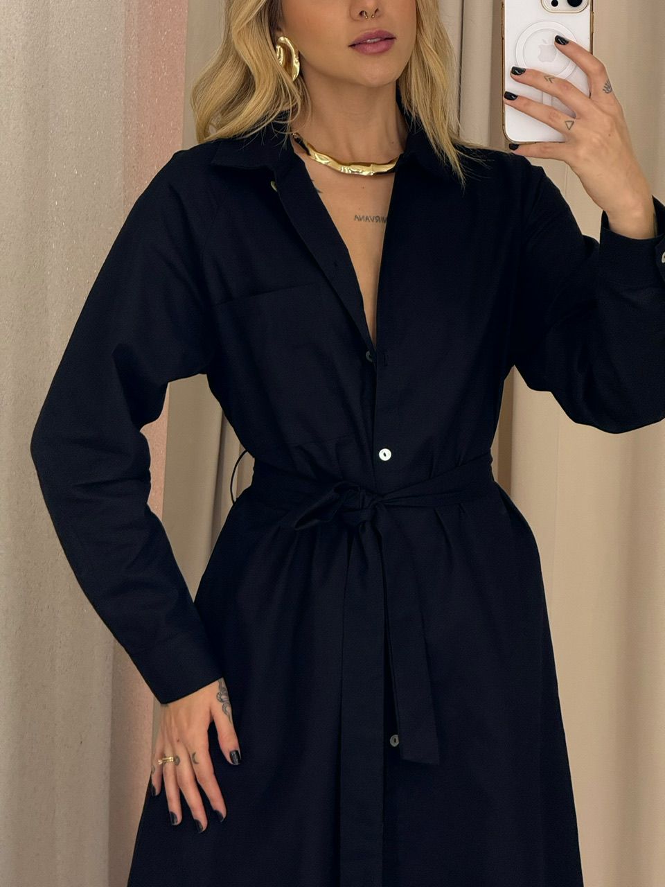 CHEMISE AYLA MAX PRETA