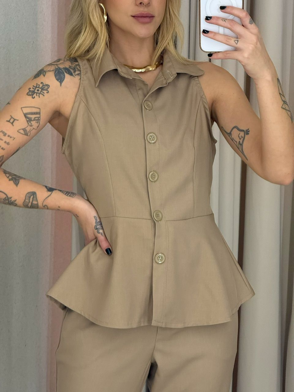 CONJUNTO JULIETTE CALÇA NUDE