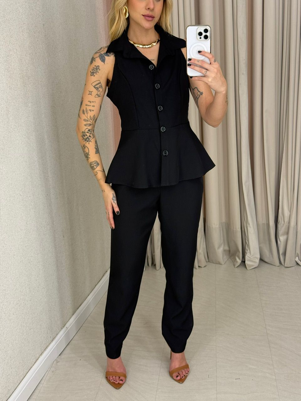 CONJUNTO JULIETTE CALÇA PRETO