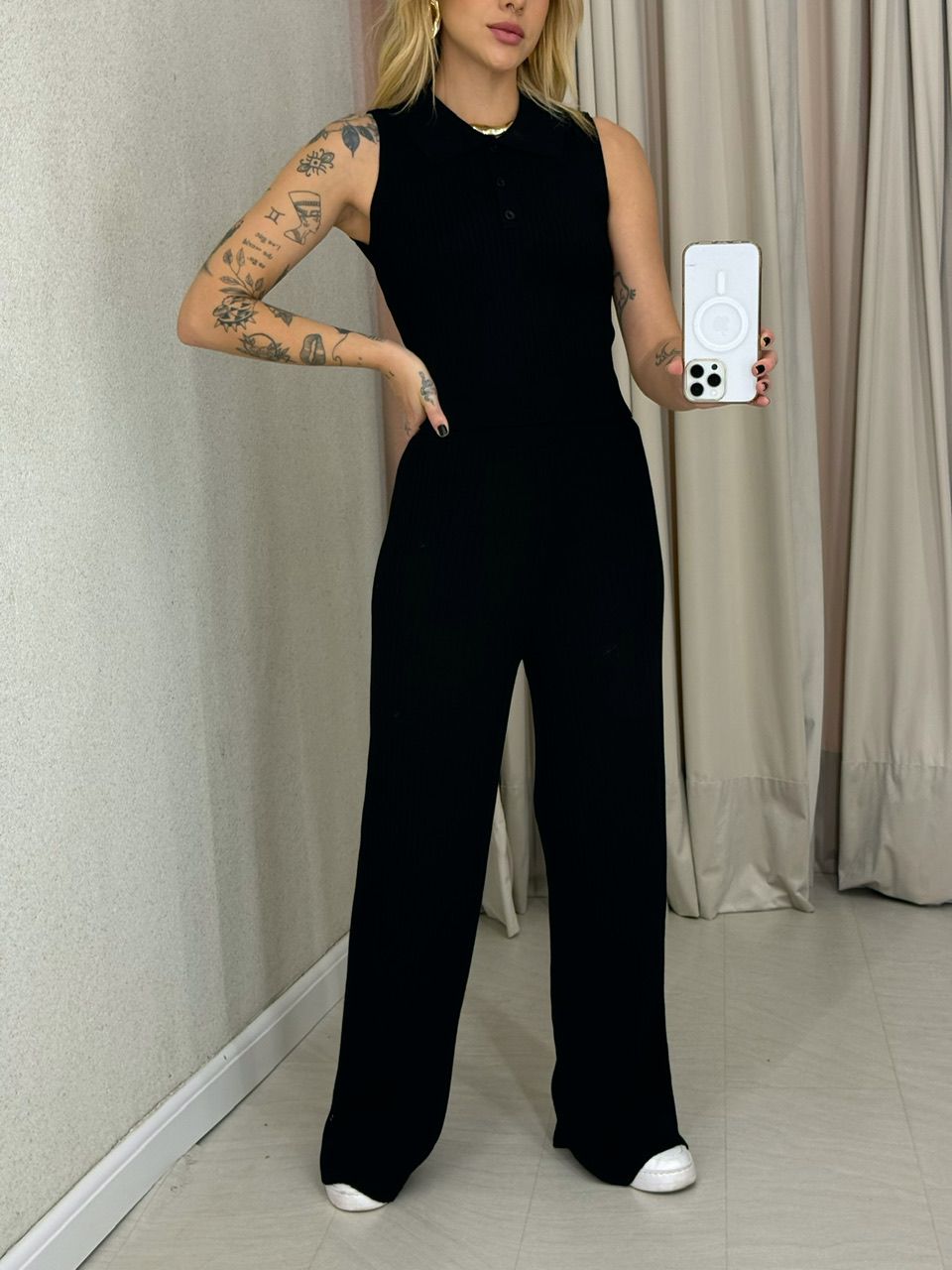CONJUNTO MARIANE CALÇA PRETO