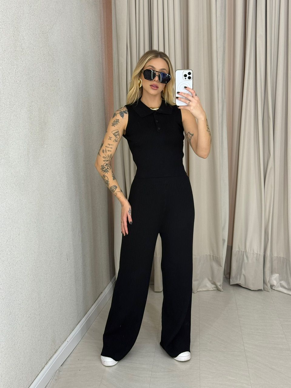 CONJUNTO MARIANE CALÇA PRETO