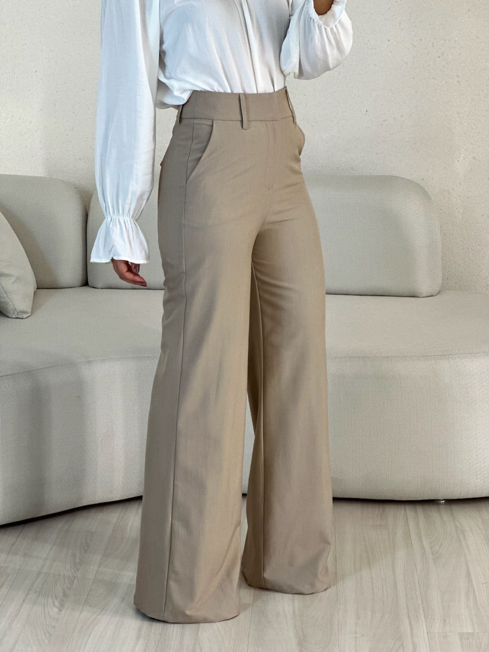 CALÇA TATIANA PANTALONA NUDE