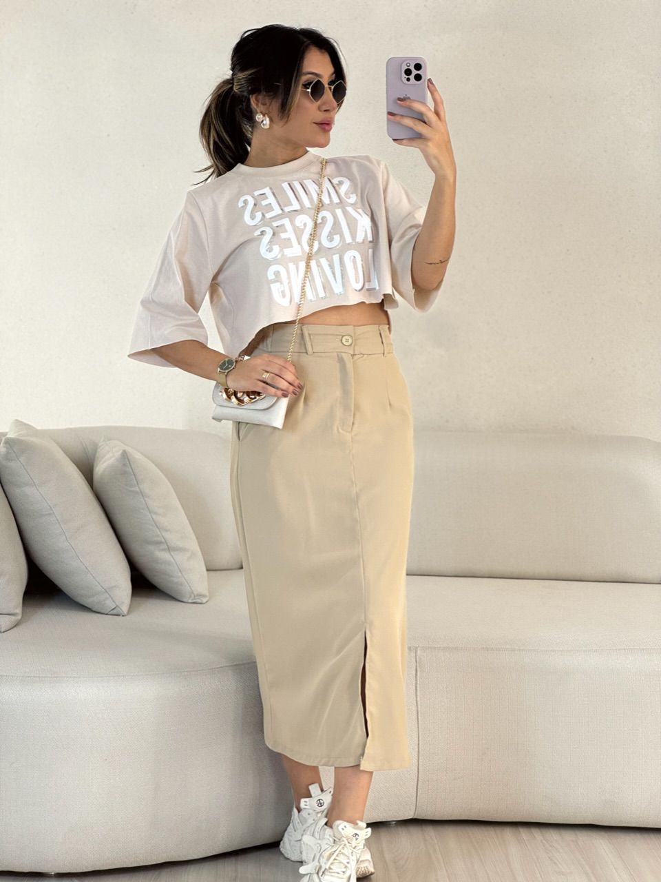 SAIA YASMIM MIDI Nude
