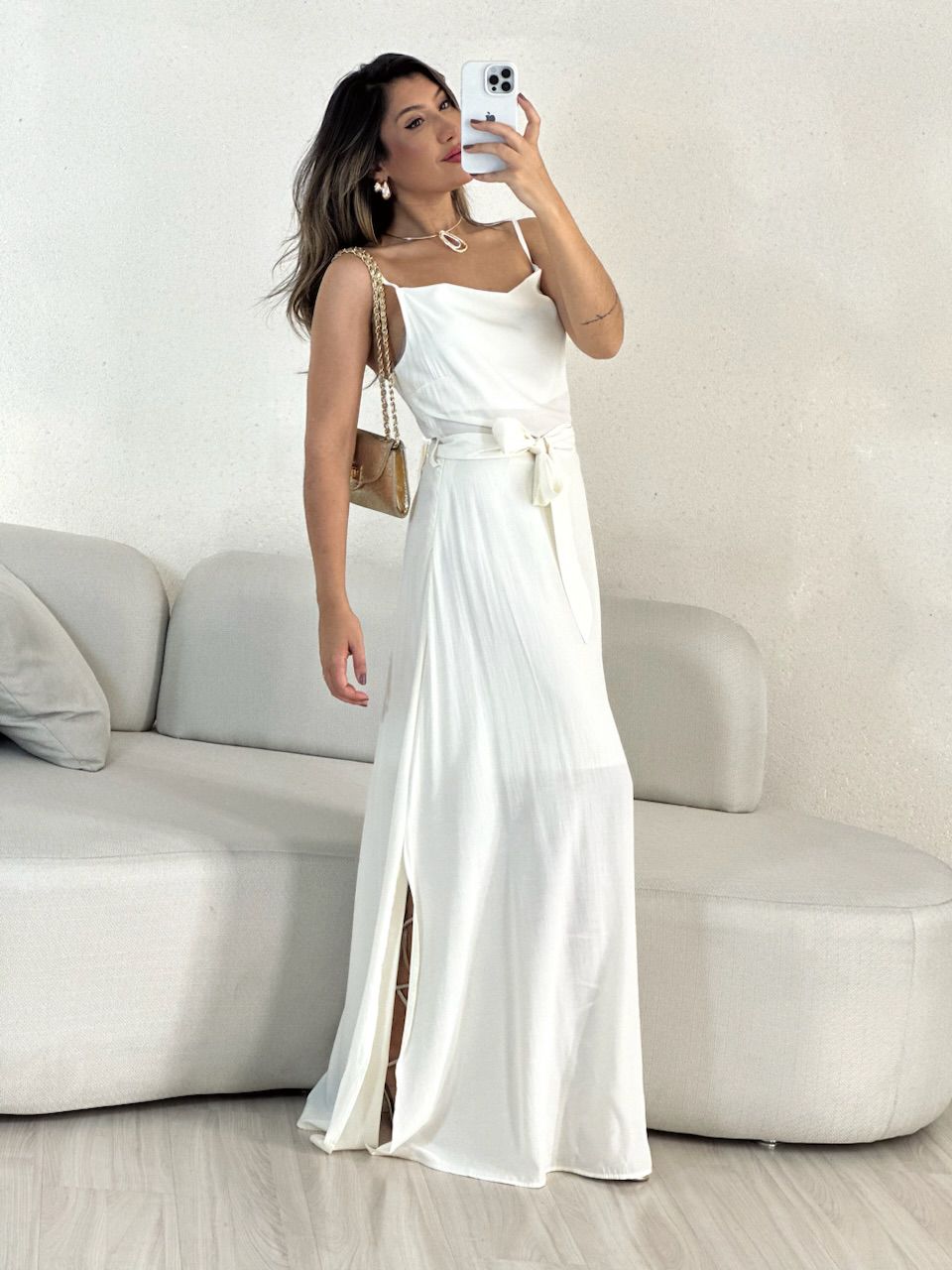 VESTIDO VANESSA ALÇA OFF - 0054950048 - CAROLLA FERRARO