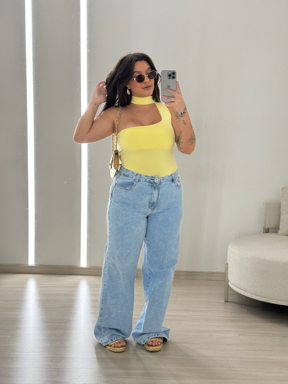 BODY BIA AMARELO