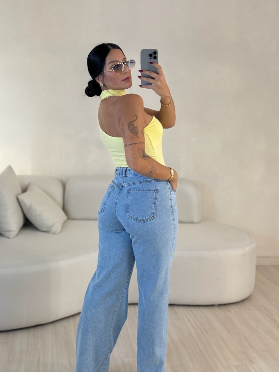 BODY BIA AMARELO