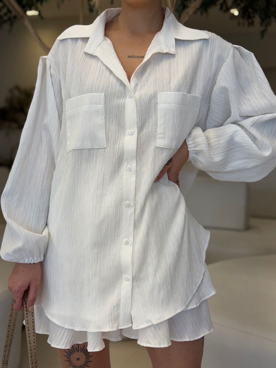 CAMISA NINA CF OVER OFF