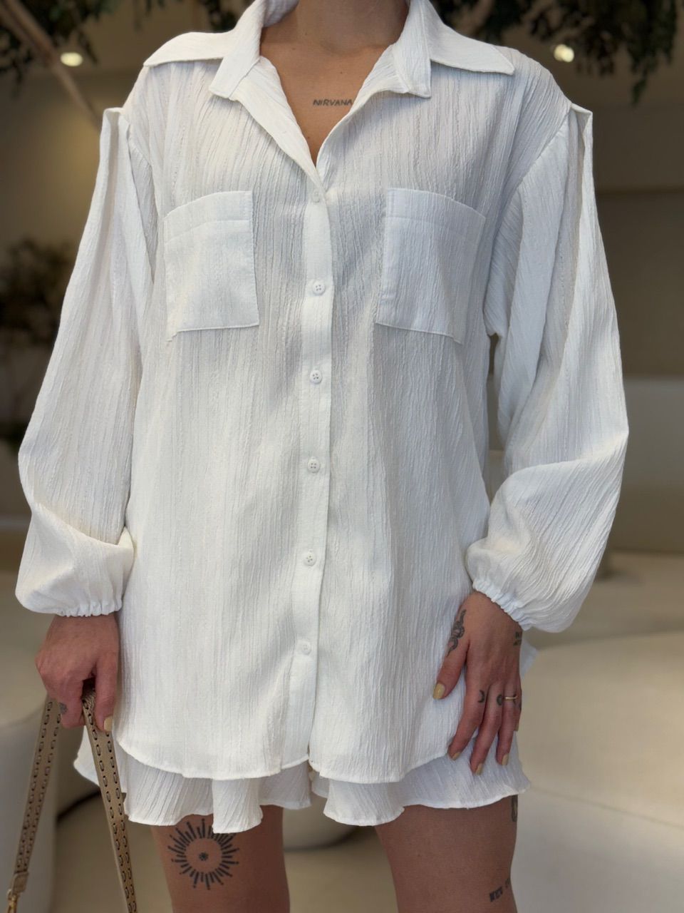 CAMISA NINA CF OVER OFF