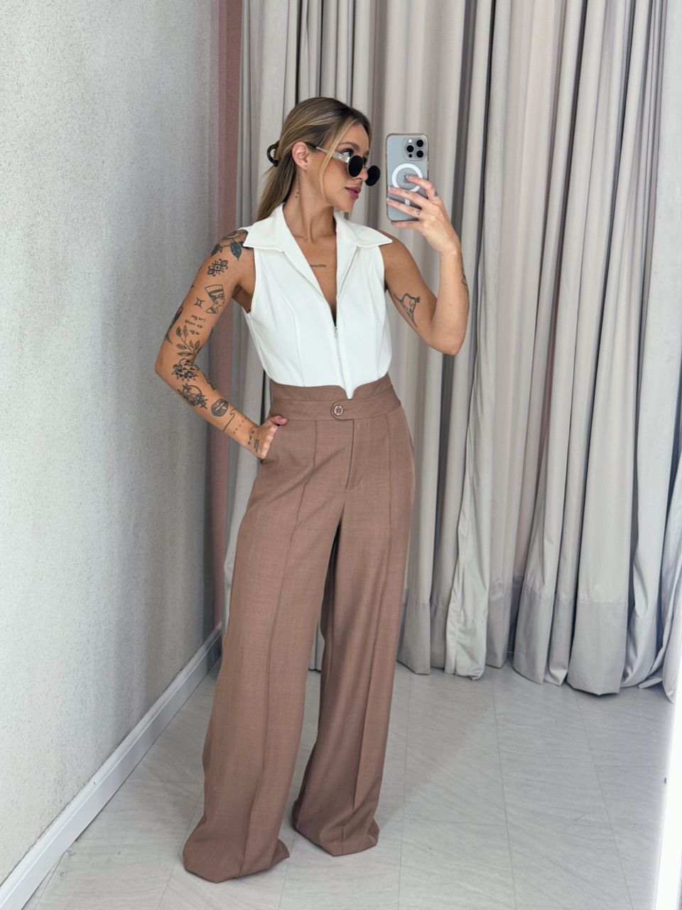 CALÇA LÊ PANTALONA CAPUCCINO 
