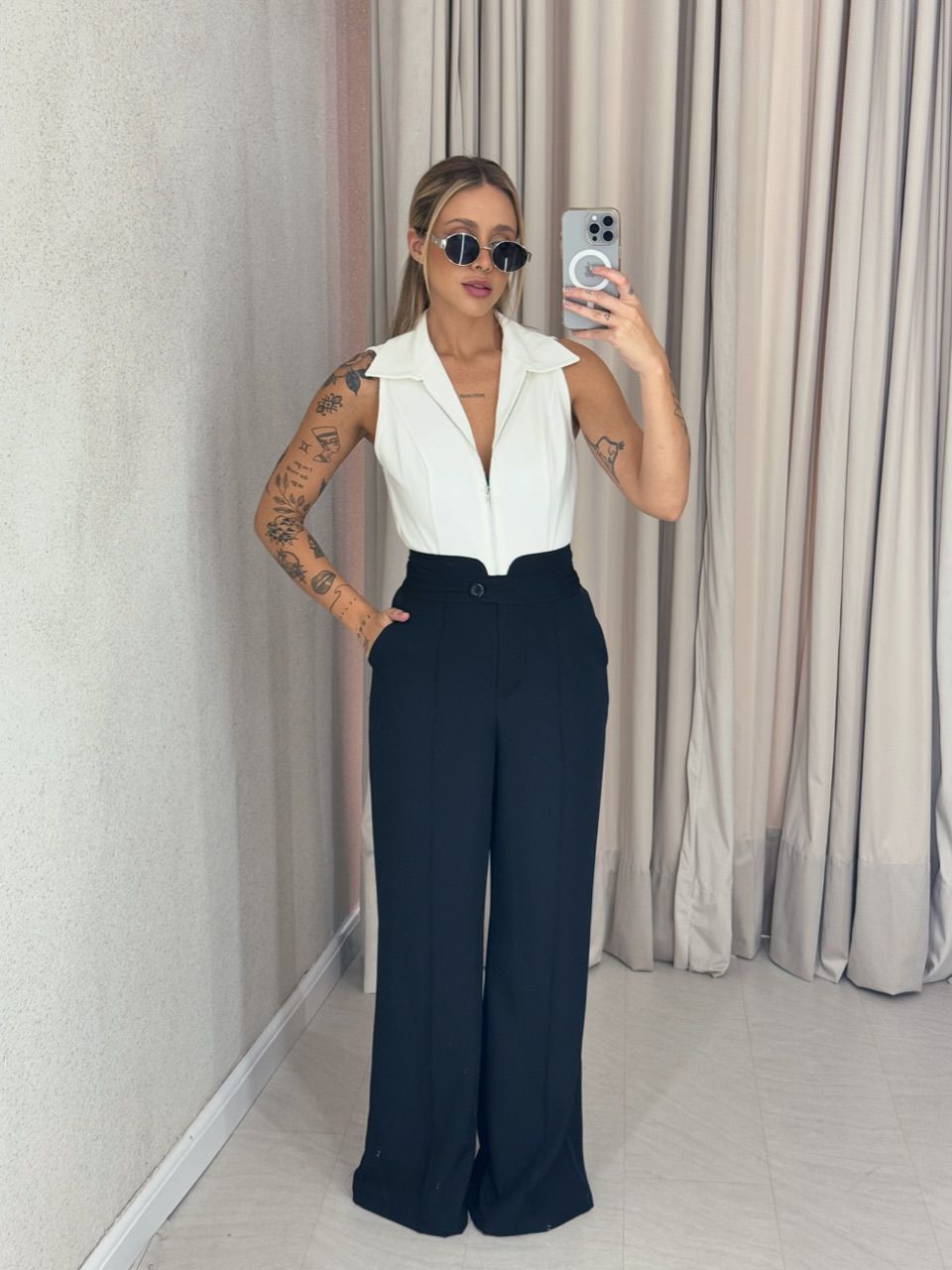 CALÇA LÊ PANTALONA PRETA