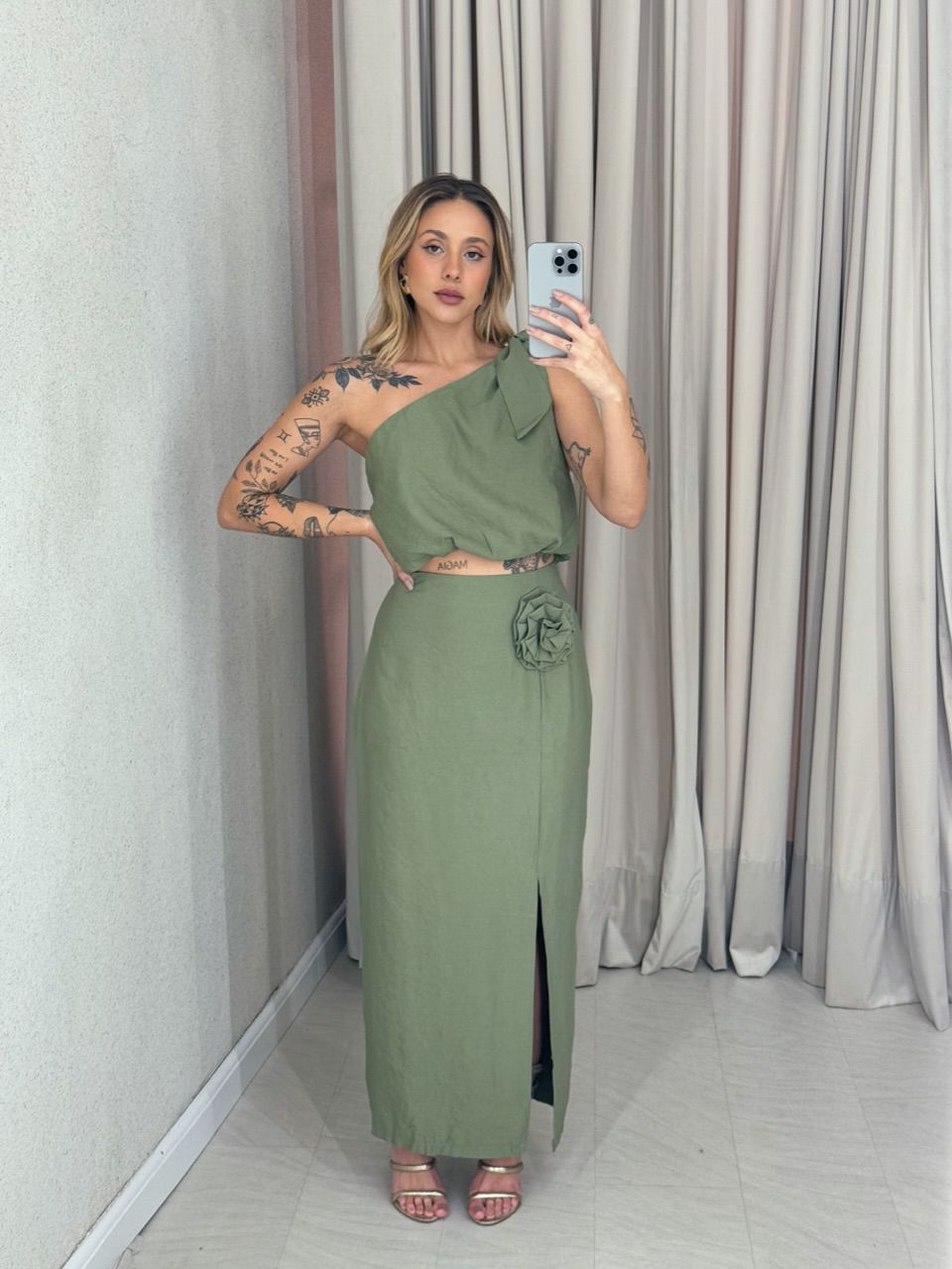 CONJUNTO CLAUDIA SAIA VERDE